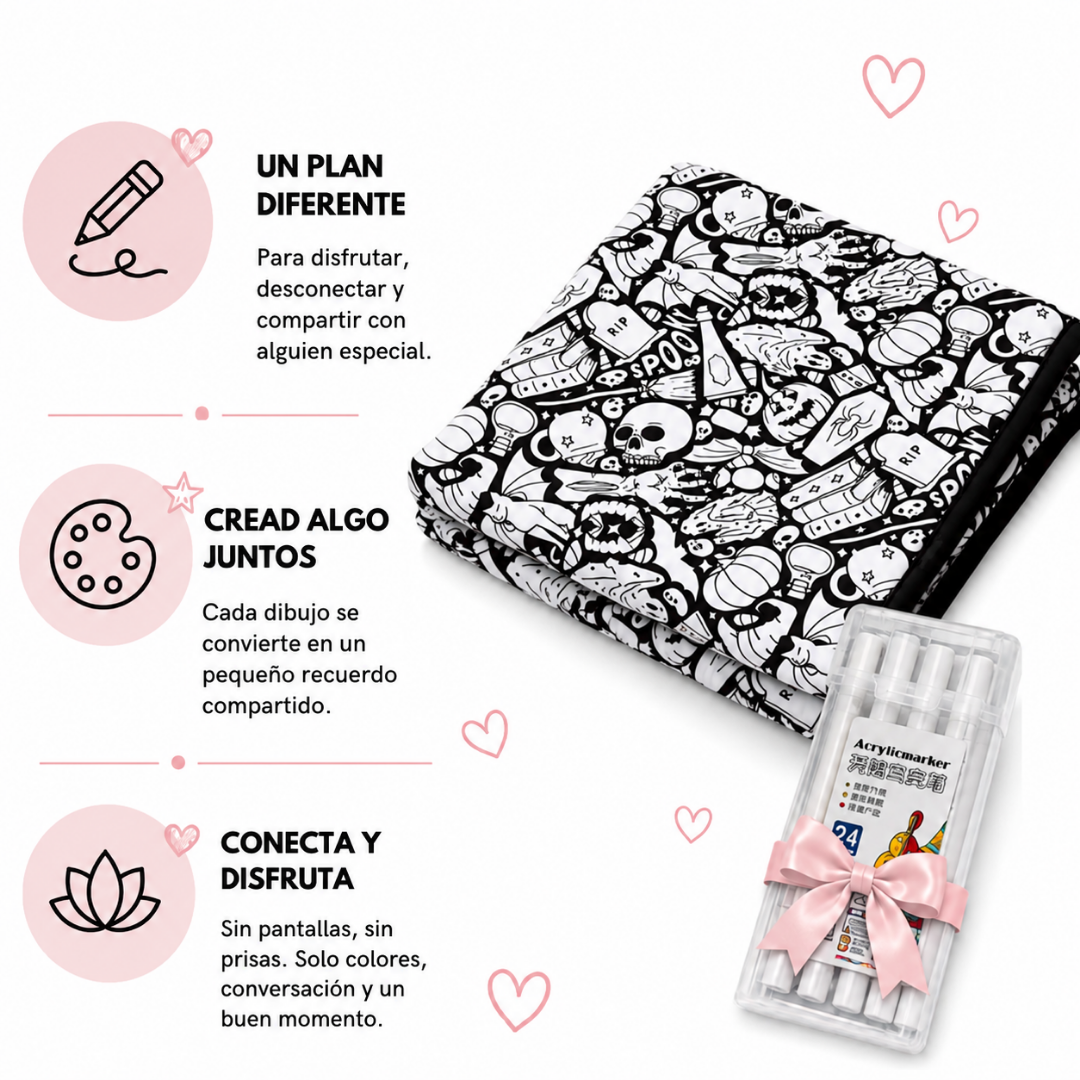 Manta PintaDos – Kit para colorear